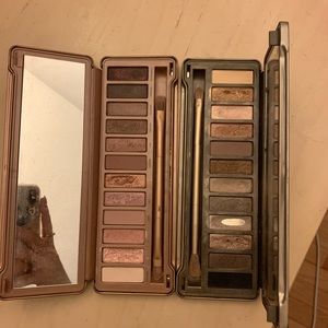 Urban Decay Naked 2 and 3 palletes